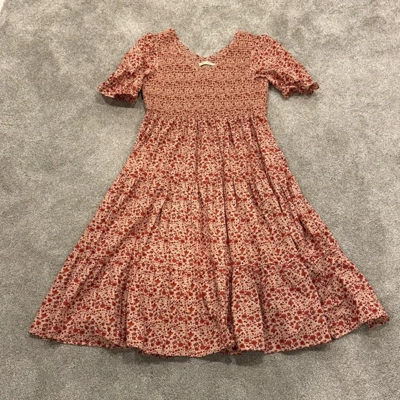 NWOT Christy Dawn The Brooklyn Dress in Mandarin Ditsy Field Size 2X - Picture 6 of 12